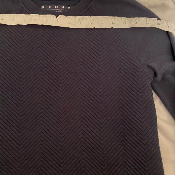 Mens est. xsmall/small Renuar brand blue sweater. See photos no size label. - Picture 9 of 11
